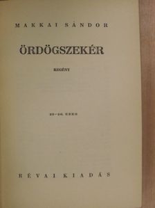 Makkai Sándor - Ördögszekér [antikvár]