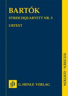 Bartók Béla - STREICHERQUARTETT NR. 5 - STUDIEN-EDITION