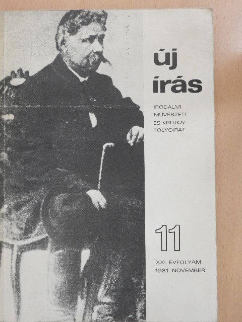 Angyalosi Gergely - Új Írás 1981. november [antikvár]