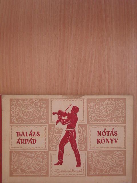 Balázs Árpád - Balázs Árpád nótáskönyve [antikvár]