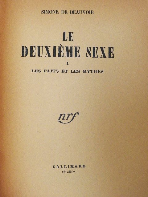 Simone de Beauvoir - Le deuxiéme sexe I-II. [antikvár]