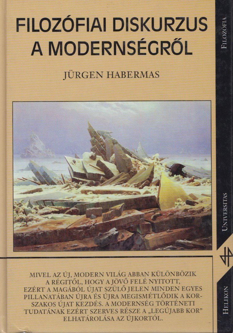 Jürgen Habermas - Filozófiai diskurzus a modernségről [antikvár]