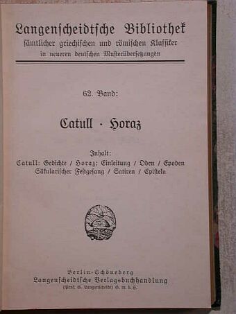 Catullus - Catullus, Horatius (gótbetűs) [antikvár]
