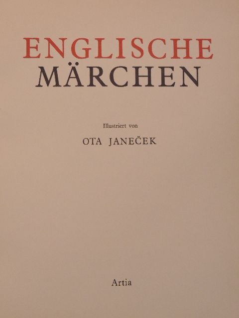 Jan Vladislav - Englische Märchen [antikvár]