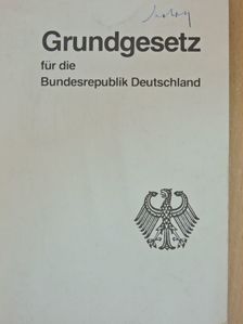 Grundgesetz für die Bundesrepublik Deutschland [antikvár]