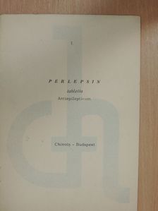 Perlepsin tabletta [antikvár]