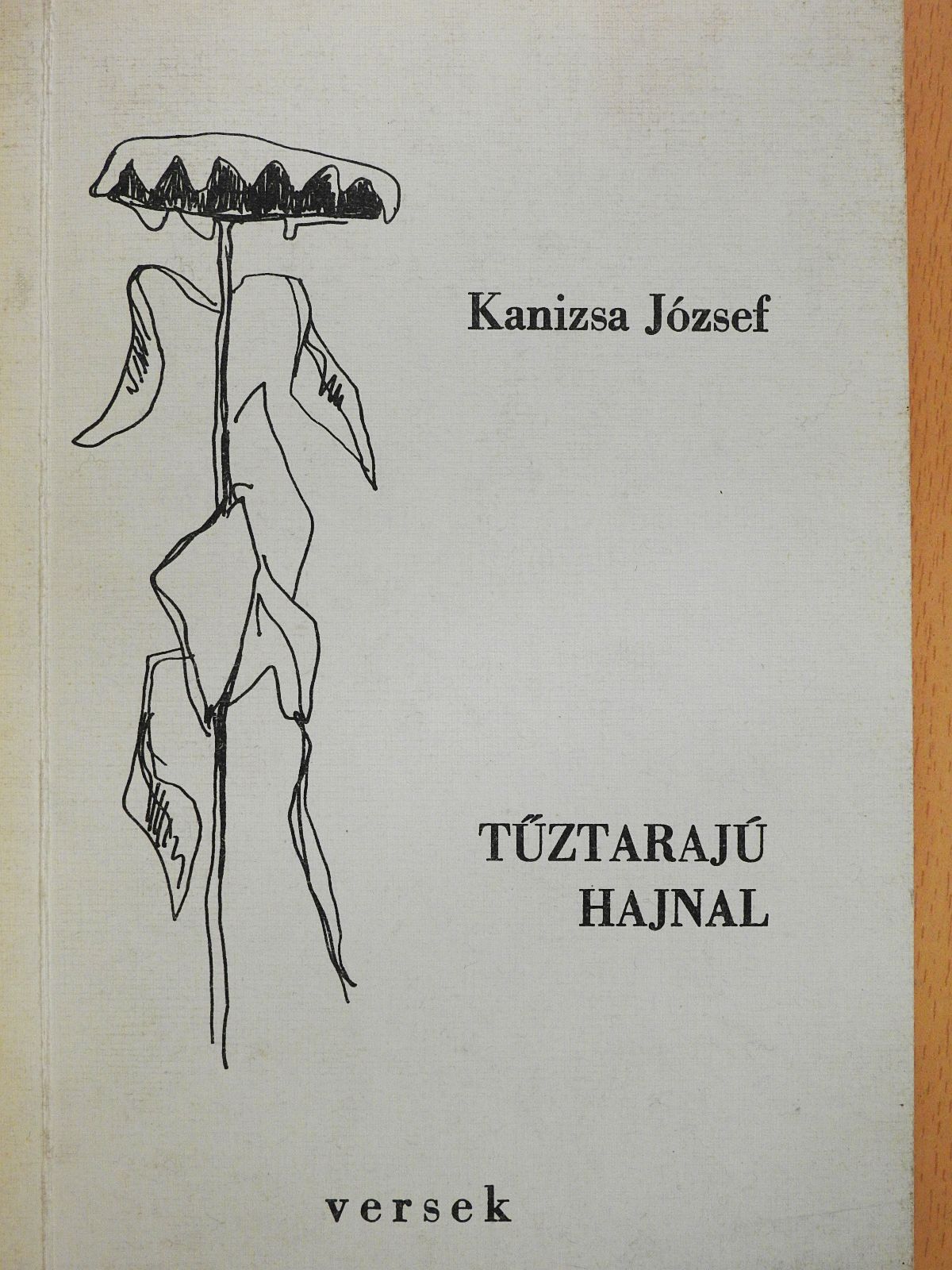 Kanizsa József - Tűztarajú hajnal (dedikált példány) [antikvár]