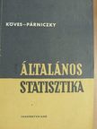Dr. Köves Pál - Általános statisztika [antikvár]