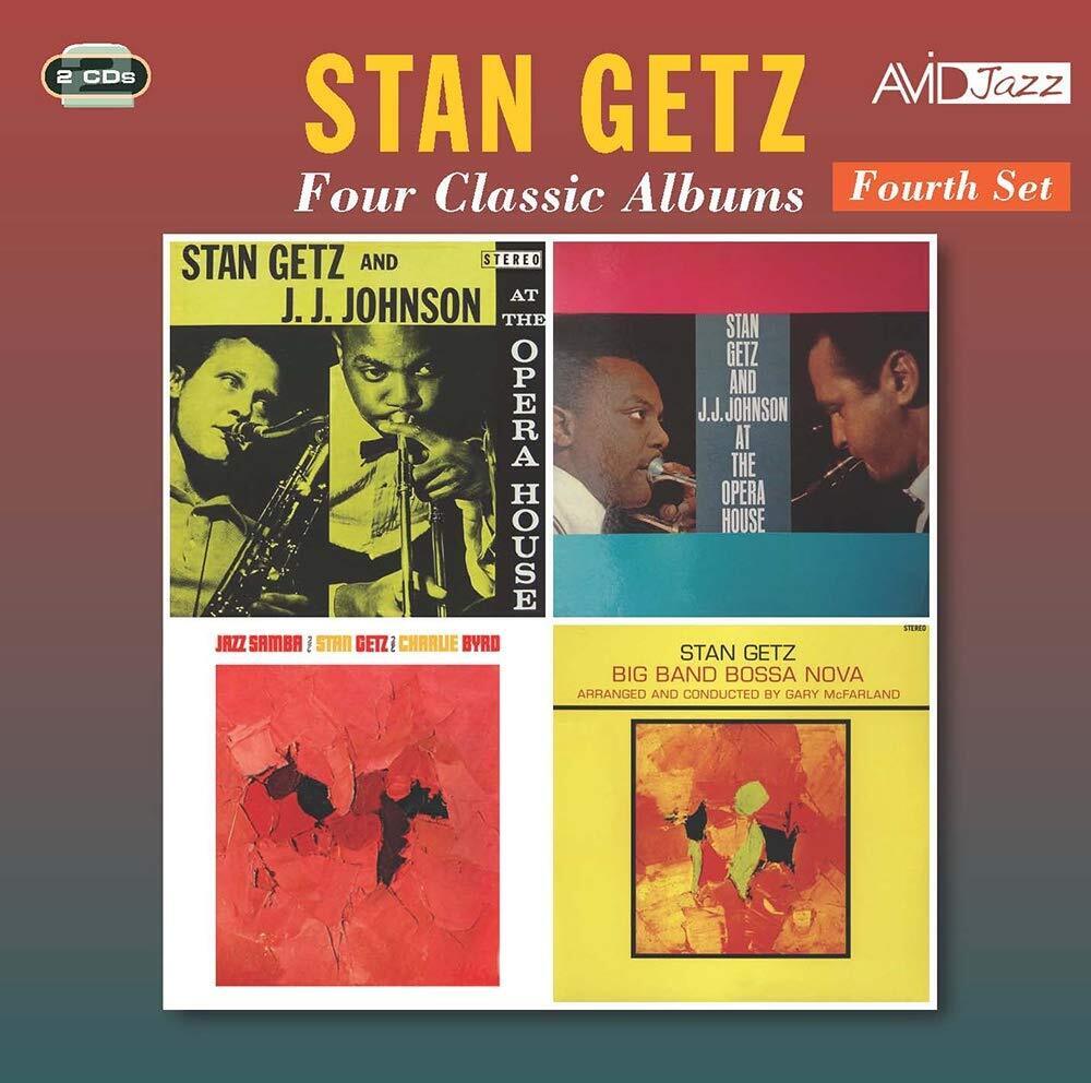 STAN GETZ - FOUR CLASSIC ALBUMS CD STAN GETZ
