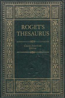 Roget, John Lewis, Roget, Samuel Romilly - Roget's Thesaurus [antikvár]