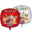 Mancs őrjárat: Party! feliratú fólia lufi - 46 cm