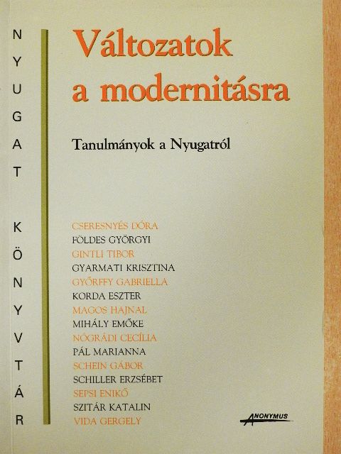 Babits Mihály - Változatok a modernitásra [antikvár]