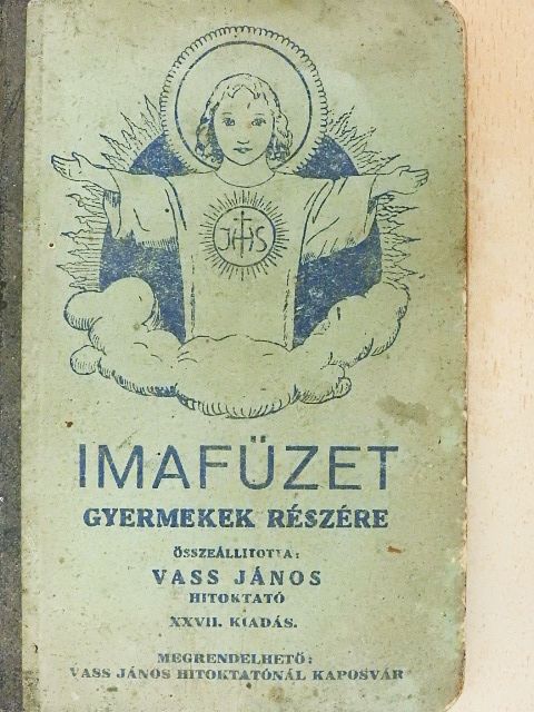 Vass János - Imafüzet [antikvár]