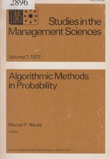 Marcel F. Neuts - Algorithmic Methods in Probability [antikvár]