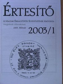 Értesítő 2003/1. [antikvár]