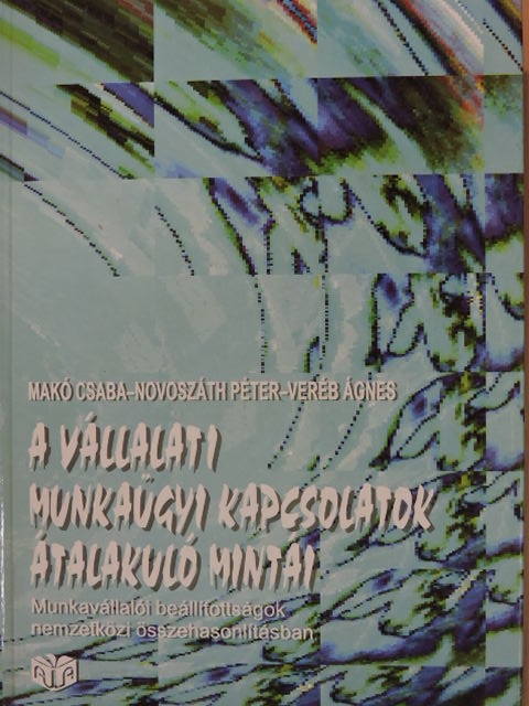 Makó Csaba - A vállalati munkaügyi kapcsolatok átalakuló mintái [antikvár]