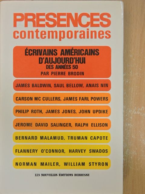 James Baldwin - Présences contemporaines [antikvár]