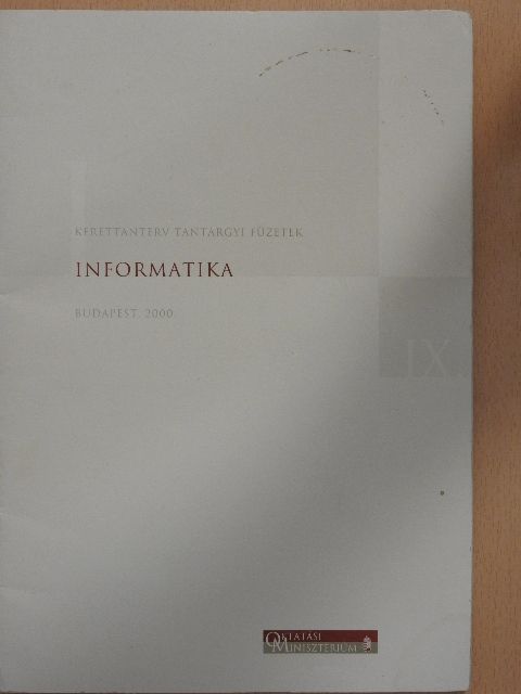 Informatika [antikvár]