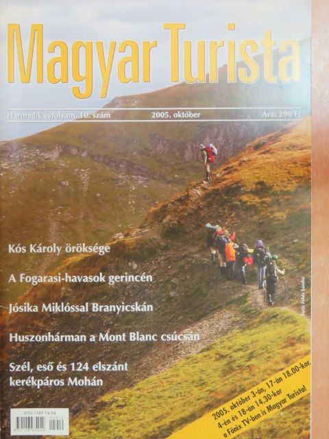 Asztalos György - Magyar Turista 2005. október [antikvár]