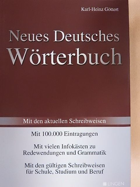 Karl-Heinz Göttert - Neues Deutsches Wörterbuch [antikvár]