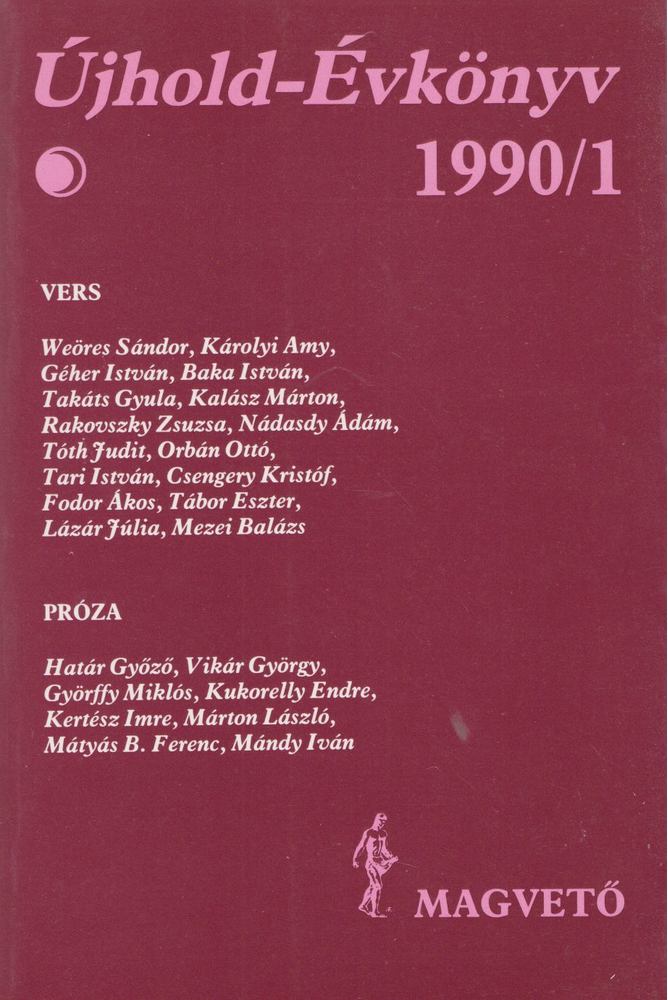 LENGYEL BALÁZS - Újhold-Évkönyv 1990/1 [antikvár]