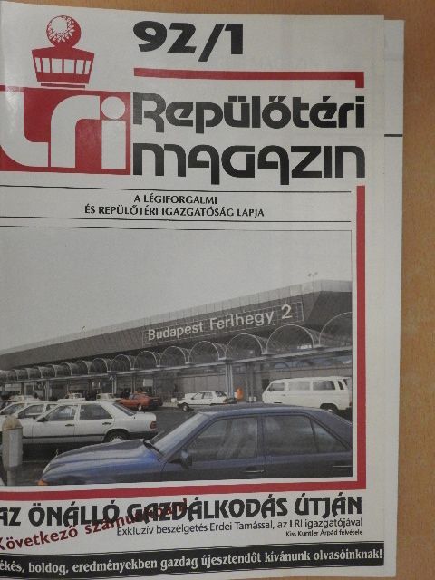 Bauer Katalin - LRI Repülőtéri Magazin 1992. január-december/Paraolimpiai Magazin  [antikvár]