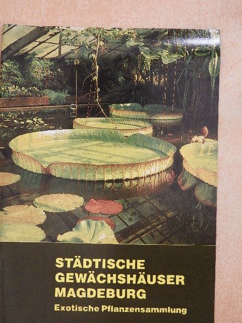 Rolf Meier - Begleiter durch die Städtischen Gewächshäuser Magdeburg [antikvár]