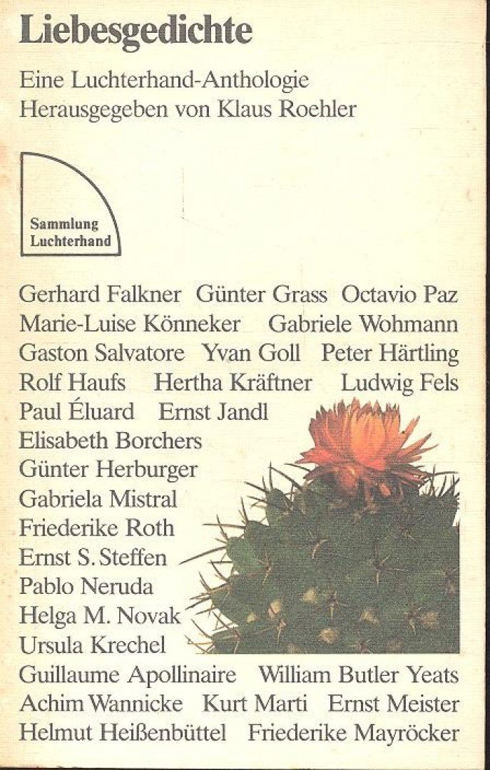 ROEHLER, KLAUS - Liebesgedichte [antikvár]