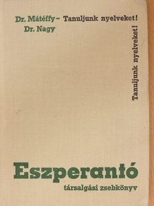 Dr. Mátéffy József - Eszperantó társalgási zsebkönyv [antikvár]