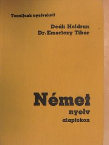 Deák Heidrun - Német nyelv alapfokon [antikvár]