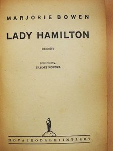 Marjorie Bowen - Lady Hamilton [antikvár]