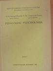 P. Dr. Balogh Katalin - Pedagógiai-pszichológia  [antikvár]
