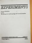 Bodó Julianna - Experiments 1993. Volume 1.  [antikvár]