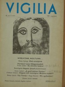 Bálint B. András - Vigilia 1981. augusztus [antikvár]