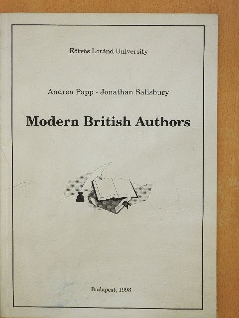 Andrea Papp - Modern British Authors [antikvár]
