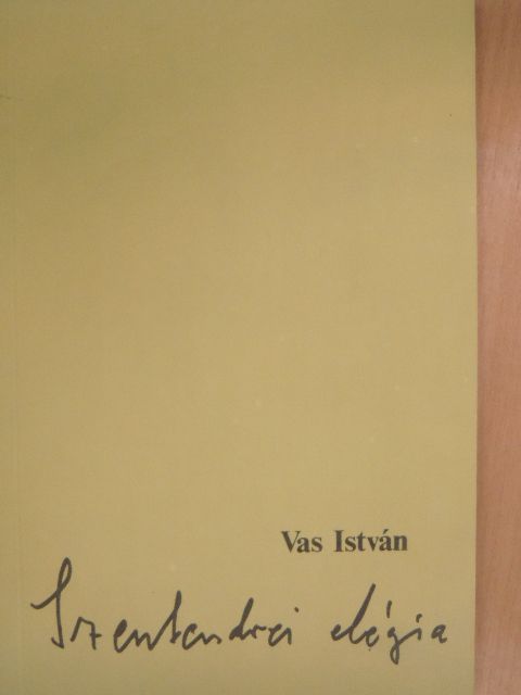 Vas István - Szentendrei elégia [antikvár]