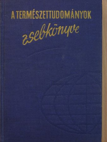 A természettudományok zsebkönyve [antikvár]