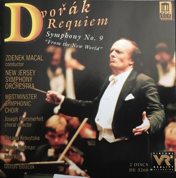 DVORAK - REQUIEM - SYMPHONY NO.9 2CD ZDENEK MACAL