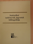 Statisztikai tankönyvek, jegyzetek bibliográfiája [antikvár]