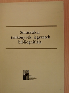 Statisztikai tankönyvek, jegyzetek bibliográfiája [antikvár]