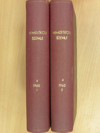A. Beljajev - Nemzetközi Szemle 1960. január-december I-II. [antikvár]