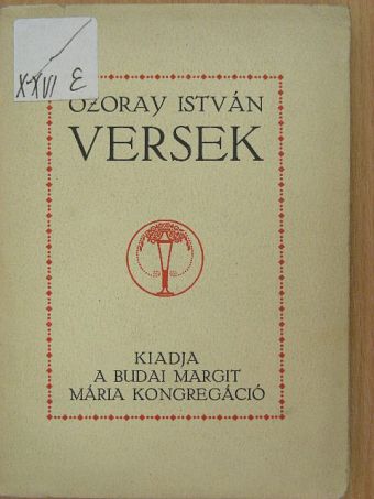 Ozoray István - Versek [antikvár]
