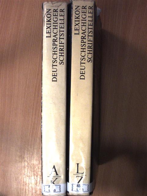 Günter Albrecht - Lexikon deutschsprachiger Schriftsteller von den Anfängen bis zur Gegenwart 1-2. [antikvár]