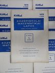 Csirmaz László - Középiskolai matematikai lapok 1978. január-december [antikvár]