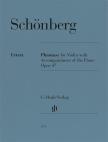 SCHÖNBERG, ARNOLD - PHANTASY FOR VIOLIN WITH ACCOMPANIMENT OF THE PIANO OP.47