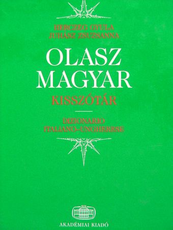 Herczeg Gyula - Olasz-magyar kisszótár [antikvár]