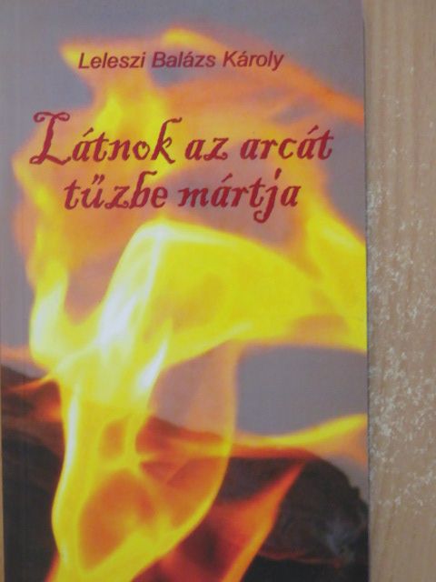 Leleszi Balázs Károly - Látnok az arcát tűzbe mártja [antikvár]