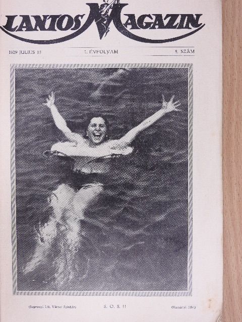 Aszlányi Károly - Lantos Magazin 1929. julius 15. [antikvár]
