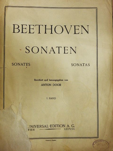 Ludwig van Beethoven - Sonaten I. [antikvár]