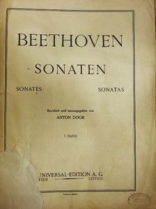 Ludwig van Beethoven - Sonaten I. [antikvár]